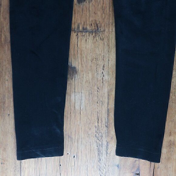 SERRA BLACK VELOUR FASHION LEGGINGS SIZE SMALL - Picture 6 of 6